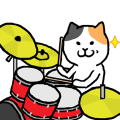 the world of the cat 2(animated sticker)
