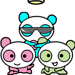 Video? Anyway colorful panda 4