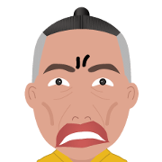 Embarrassed old man 1
