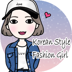 Korean Style Fashion Girl (English ver.)