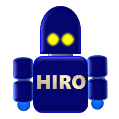 HIRO's Robot Sticker