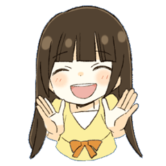 Pretty girl Sticker02