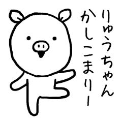 Ryuchan pig