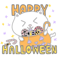 Sinon, Cool Cat in Halloween Animated
