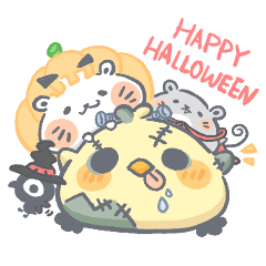 SuNi & DuDu CHi (Happy  Halloween)