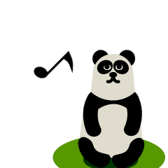 Animation Sticker  Panda