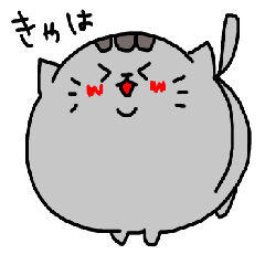 Cat sticker tama3