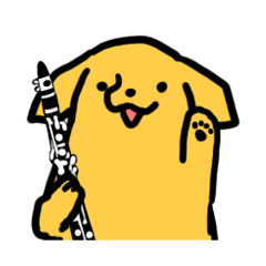 Clarinet_dog