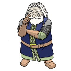 Dwarf for clumsy and reticent