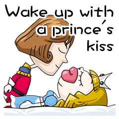 Wake up in the prince's kiss