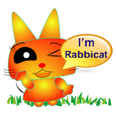 I'm Rabbicat ^^
