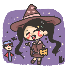 The little vampire and the little witch