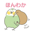 毎日使える カカポとキーウィ Line スタンプ Line Store 毎日使える カカポとキーウィ Line スタンプ Line Store