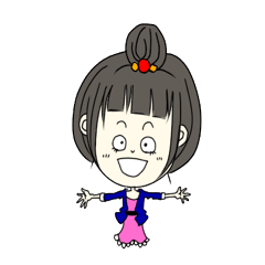 お団子ヘアの女の子 Line スタンプ Line Store