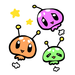 ゆるかわからふる宇宙人 Line スタンプ Line Store ゆるかわからふる宇宙人 Line スタンプ Line Store