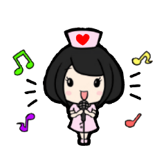 Pretty nurse Sticker 3