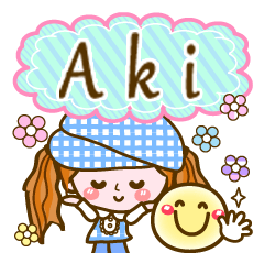 Pop & Cute girl4 "Aki"