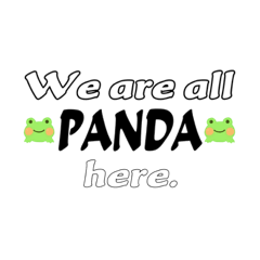 We are all Panda