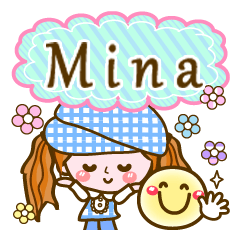 Pop & Cute girl4 "Mina"