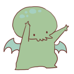 Cute Cthulhu – Stickers LINE | LINE STORE