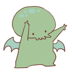 Cute Cthulhu – Stickers LINE | LINE STORE