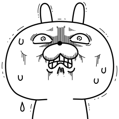 Rabbit expression is too rich(Anime16)