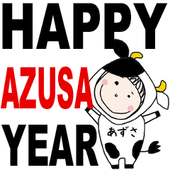 * AZUSA's 2021 HAPPY NEW YEAR *