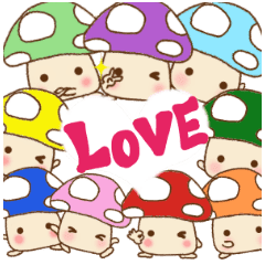Fly Mushroom Line Stickers Line Store Fly Mushroom Line Stickers Line Store