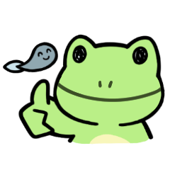 Yamad Frog Sticker
