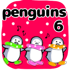 kawaii sticker,s penguin6