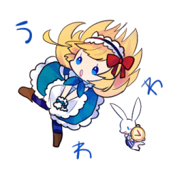 Alice-style Sticker