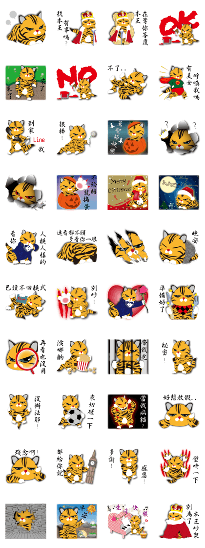 Tiger cats