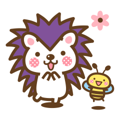 Hedgehog Hari-san & Bee-san