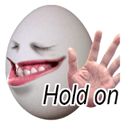 Little horror Egg Man