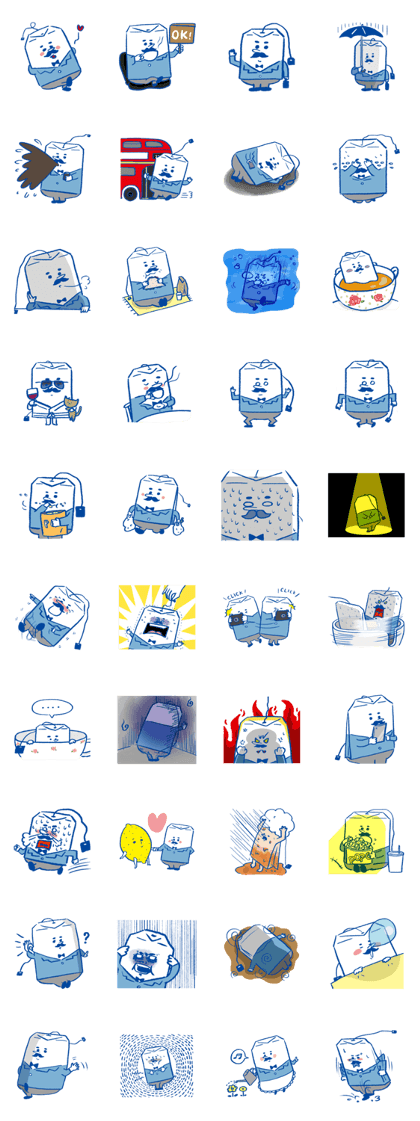 Lord TEA BAG Sticker