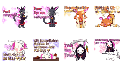 Lovely Halloween ~Cute Animals~German