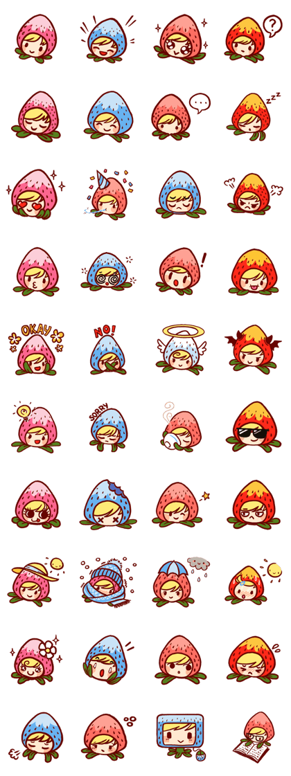 Strawberrymoji