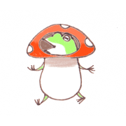 dairy frog Sticker2