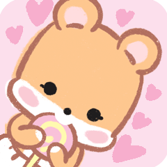 Cute Lollipop bear (Baby)