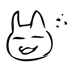 Simple cats Sticker type-01