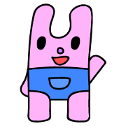 Rossie the pink Rabbit