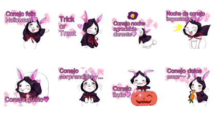Lovely Halloween ~Cute Rabbit Spanish~