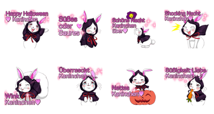 Lovely Halloween ~Cute Rabbit German~