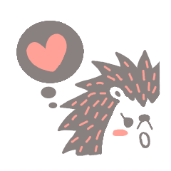 hedgehog Sticker 1