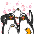 ペンギンスタンプ(ジェンツーペンギン3)