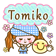 Pop & Cute girl4 "Tomiko"