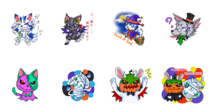 halloweenn sticker