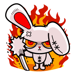 Bloody Bunny Animated Line スタンプ Line Store Bloody Bunny Animated Line スタンプ Line Store