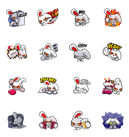 BLOODY BUNNY ANIMATED