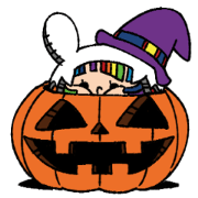Halloween of cute girl